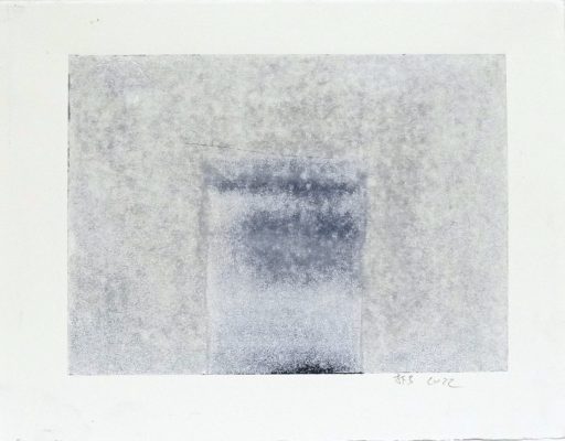 "Sans titre", 2022. Monotype, 25 x 33 cm.
