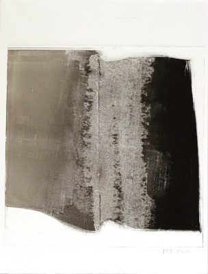 "Sans titre", 2022. Monotype, 33 x 25 cm.