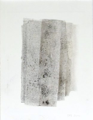"Sans titre", 2022. Monotype, 33 x 25 cm.