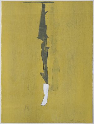 "Forme suspendue J-II", 2025, monotype