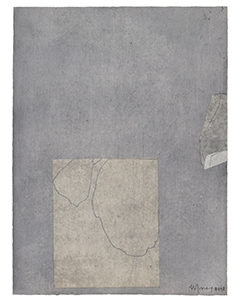 Kaishi IV, 2018. , technique mixte 40 x 32 cm