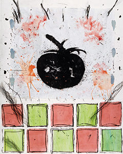Sans titre, 2003. Gravure, 105 cm x 75 cm.