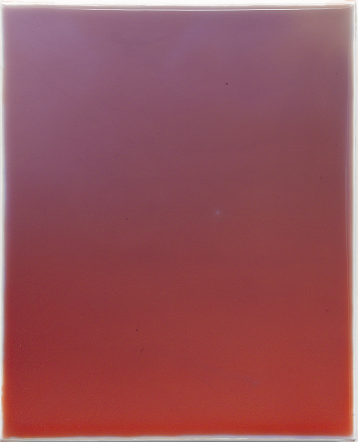 "Sans titre 1006", 2015. Acrylique sur toile, 27 x 22 cm.