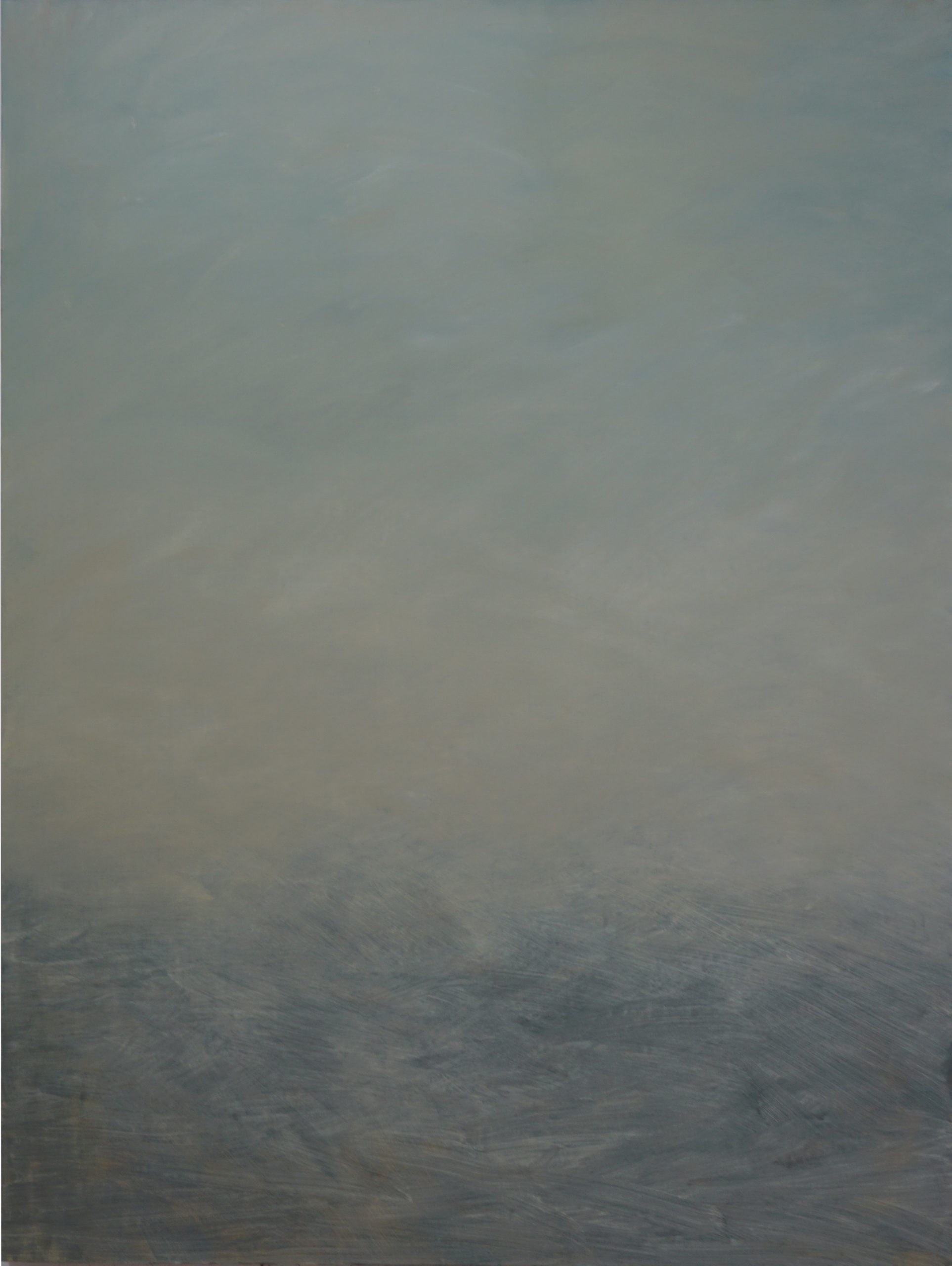Sans titre, 2022. Huile sur papier marouflé sur toile, 200 x 150 cm.