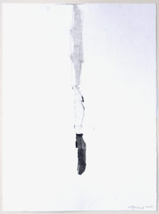 forme suspendue, monotype, 38 x 28 cm, 2025