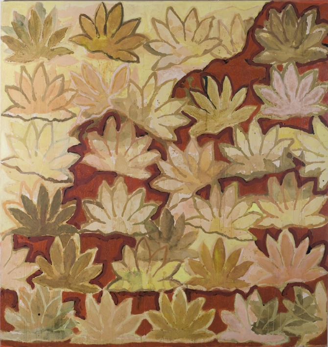 Sans titre, 2007, Acrylique sur toile, 206 x 195 cm