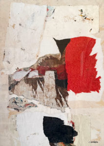Technique mixte et collage sur papier, 50 x 70 cm, 2026